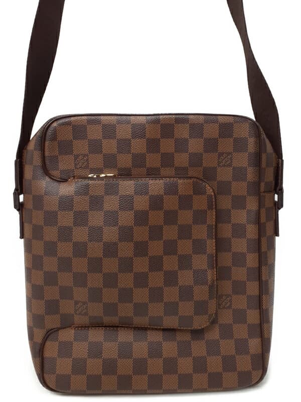 LOUIS VUITTON LOUIS VUITTONDamier Olaf MM N41441 Men's Ladies Shoulder Bag 1 Week Warranty