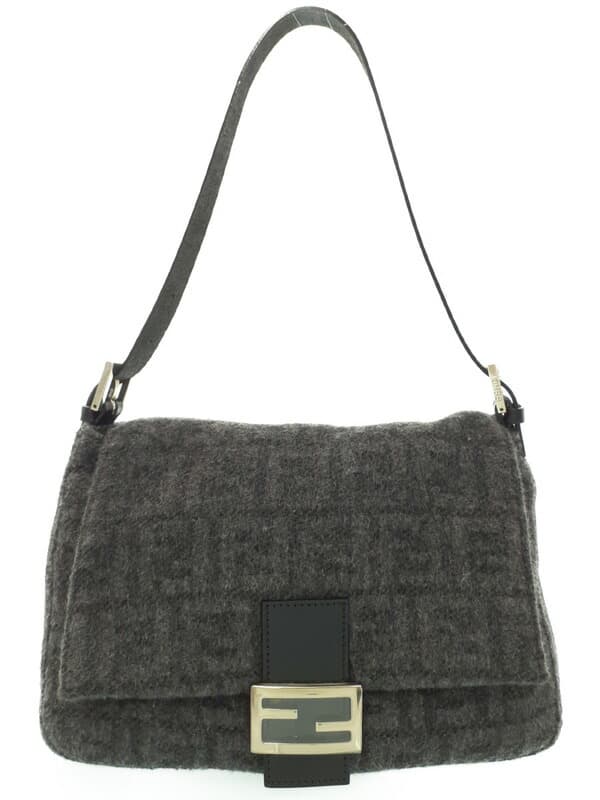 FENDI FENDIZucca Pattern Mamma Bucket 26325 Ladies Semi Shoulder Bag 1 Week Warranty