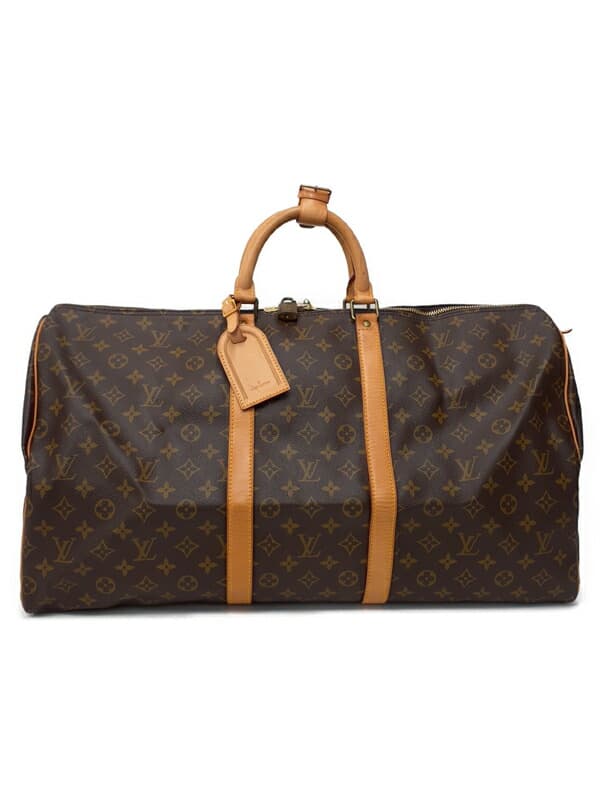 LOUIS VUITTON LOUIS VUITTONMonogram Keepall 55 M41424 Men's Ladies Boston Bag 1 Week Warranty