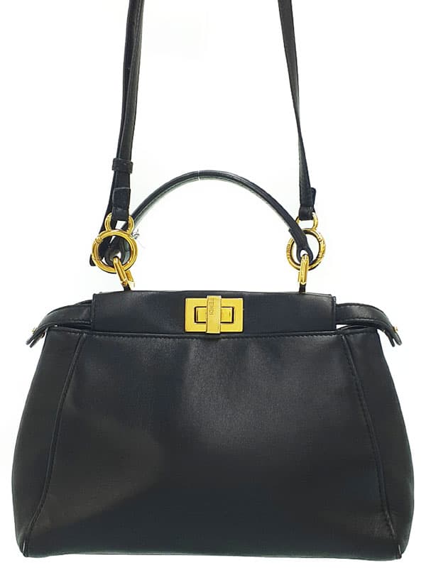 FENDI FENDIPeekaboo Mini 8BN244 Ladies 2-Way Bag 1 Week Warranty