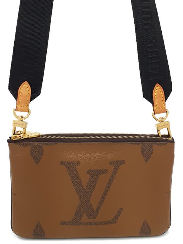 LOUIS VUITTON LOUIS VUITTONMonogram Giant Pochette Double Zip M69203 Ladies Shoulder Bag 1 Week Warranty