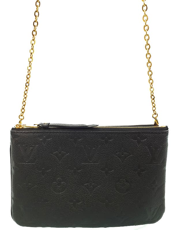 LOUIS VUITTON LOUIS VUITTONMonogram Empreinte Pochette Double Zip M68568 Ladies 2-Way Bag 1 Week Warranty
