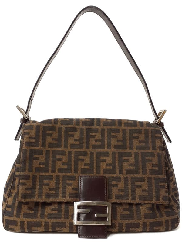 FENDI FENDIZucca Pattern Mamma Bucket 26325 Ladies Semi Shoulder Bag 1 Week Warranty