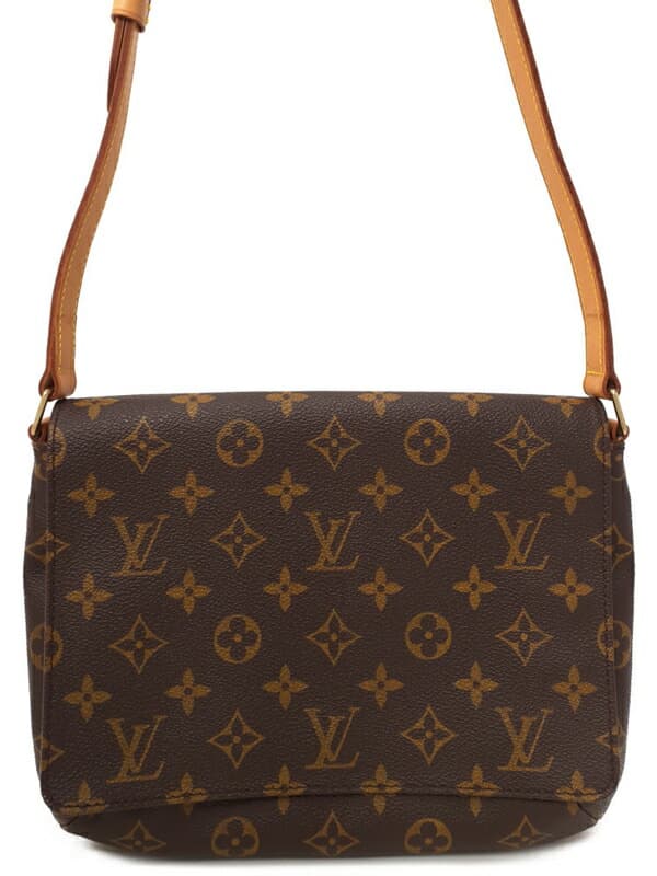 【LOUIS VUITTON】LOUIS VUITTON『Monogram Musette Tango Short』M51257 Ladies Shoulder Bag 1 Week Warranty