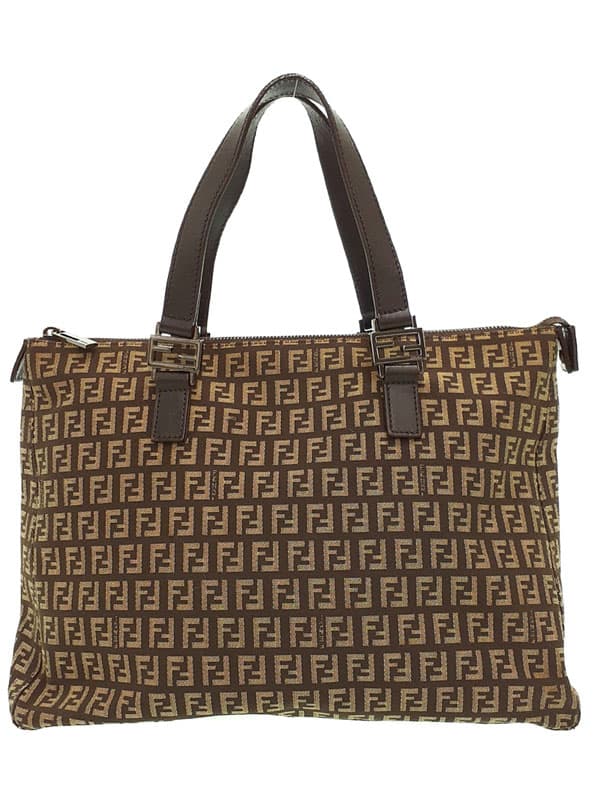 FENDI FENDIZucchino Pattern Handbag 8BH138 Ladies 1 Week Warranty