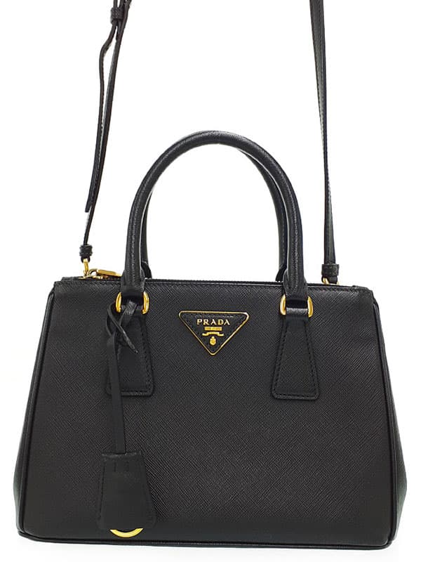 PRADA PRADAGalleria 2-Way Handbag Ladies 2-Way Bag 1 Week Warranty