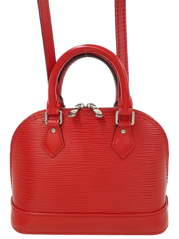 LOUIS VUITTON LOUIS VUITTONEpi Nano Alma M50516 Ladies Shoulder Bag 1 Week Warranty