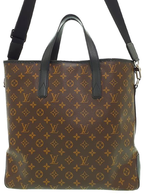 LOUIS VUITTON LOUIS VUITTONMonogram Macassar Davis M56708 Men's 2-Way Bag 1 Week Warranty