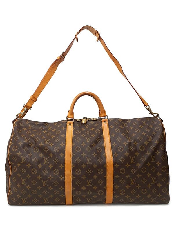 LOUIS VUITTON LOUIS VUITTONMonogram Keepall Bandouliere 60 M41412 Men's Ladies 2-Way Bag 1 Week Warranty