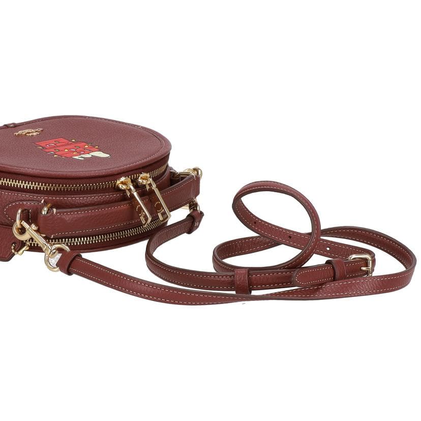 COACH Coach Canteen Crossbody Snoopy Lights Motif CE844 M22** SA Rank 21 [Used] 5