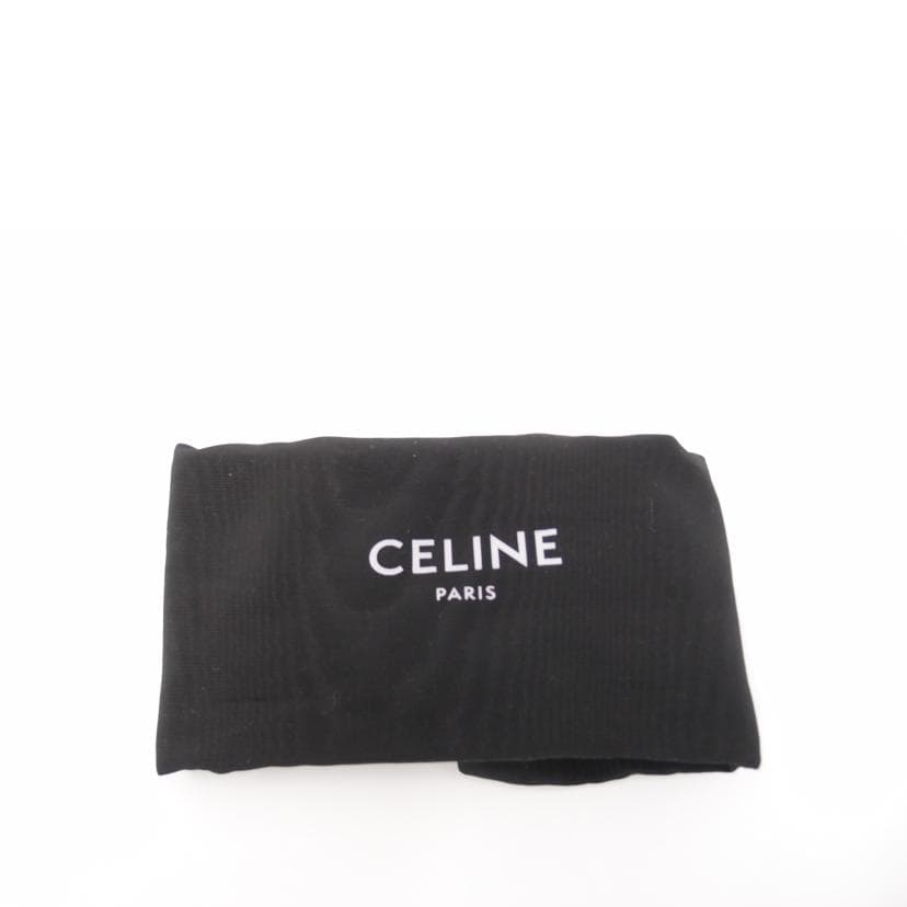 CELINE Celine C Medium Enamel Chain Shoulder Black 187253BFA CA-**** Rank A 69 8