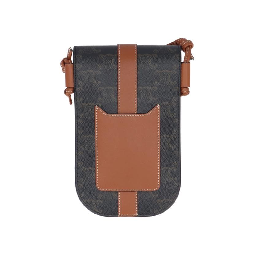 CELINE Celine Triomphe Mobile Shoulder Pouch 10H742 S-S****** SA Grade 18 3
