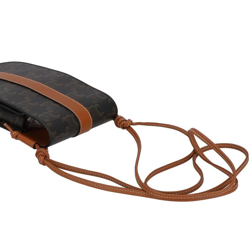 CELINE Celine Triomphe Mobile Shoulder Pouch 10H742 S-S****** SA Grade 18 5