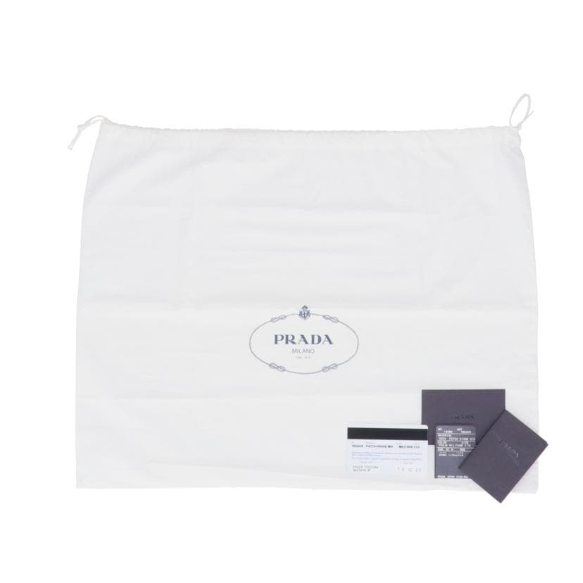 PRADA Canapa 2WAY Shoulder Bag Canvas × Leather 1BG439 117 AB Rank 18 [Used] 6