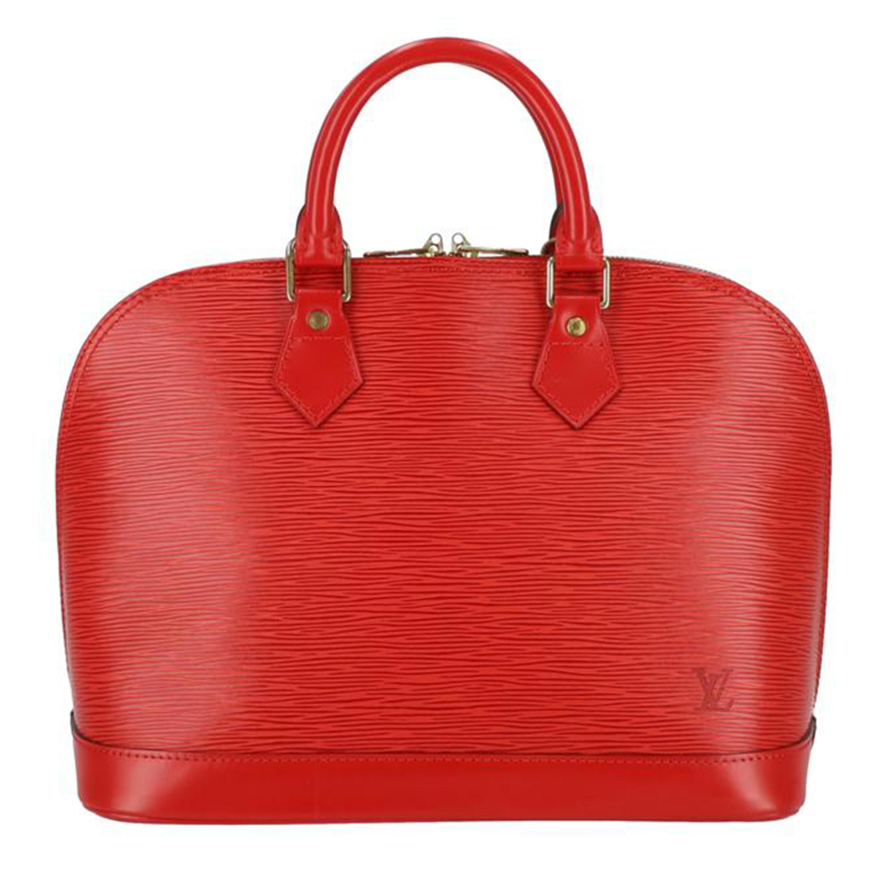 LOUIS VUITTON Alma Epi Castilian Red M52147 AR0*** A Rank 18Used M52147 2