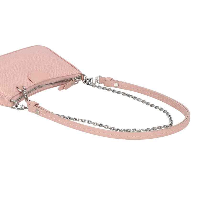 LOUIS VUITTON Easy Pouch Epi Rose Ballerine M80483 CT0*** AB Rank 88 [Used] 5