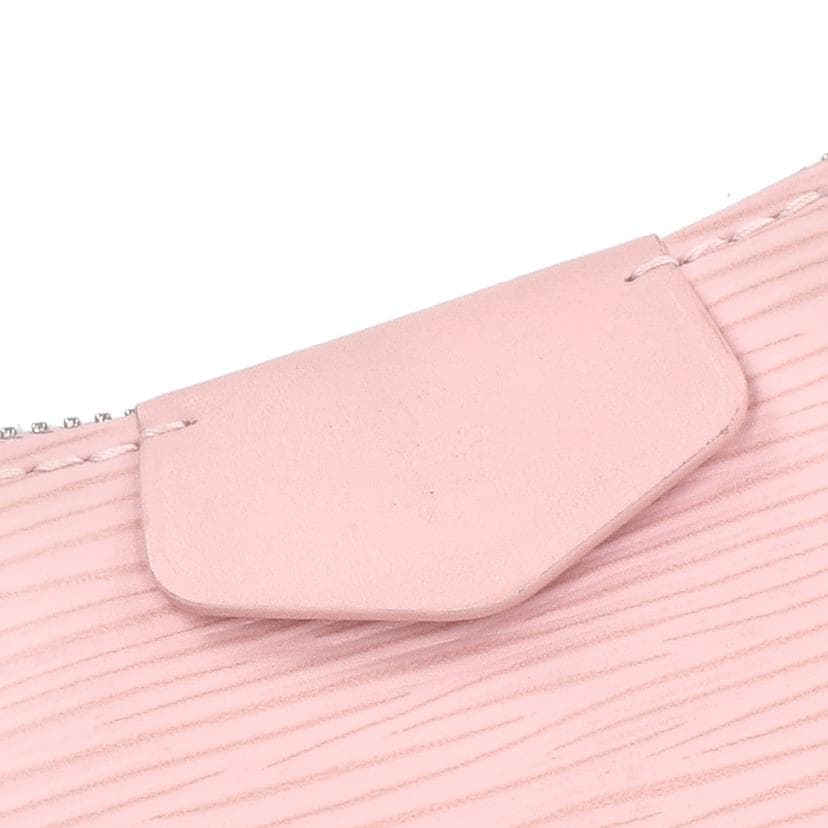 LOUIS VUITTON Easy Pouch Epi Rose Ballerine M80483 CT0*** AB Rank 88 [Used] 9