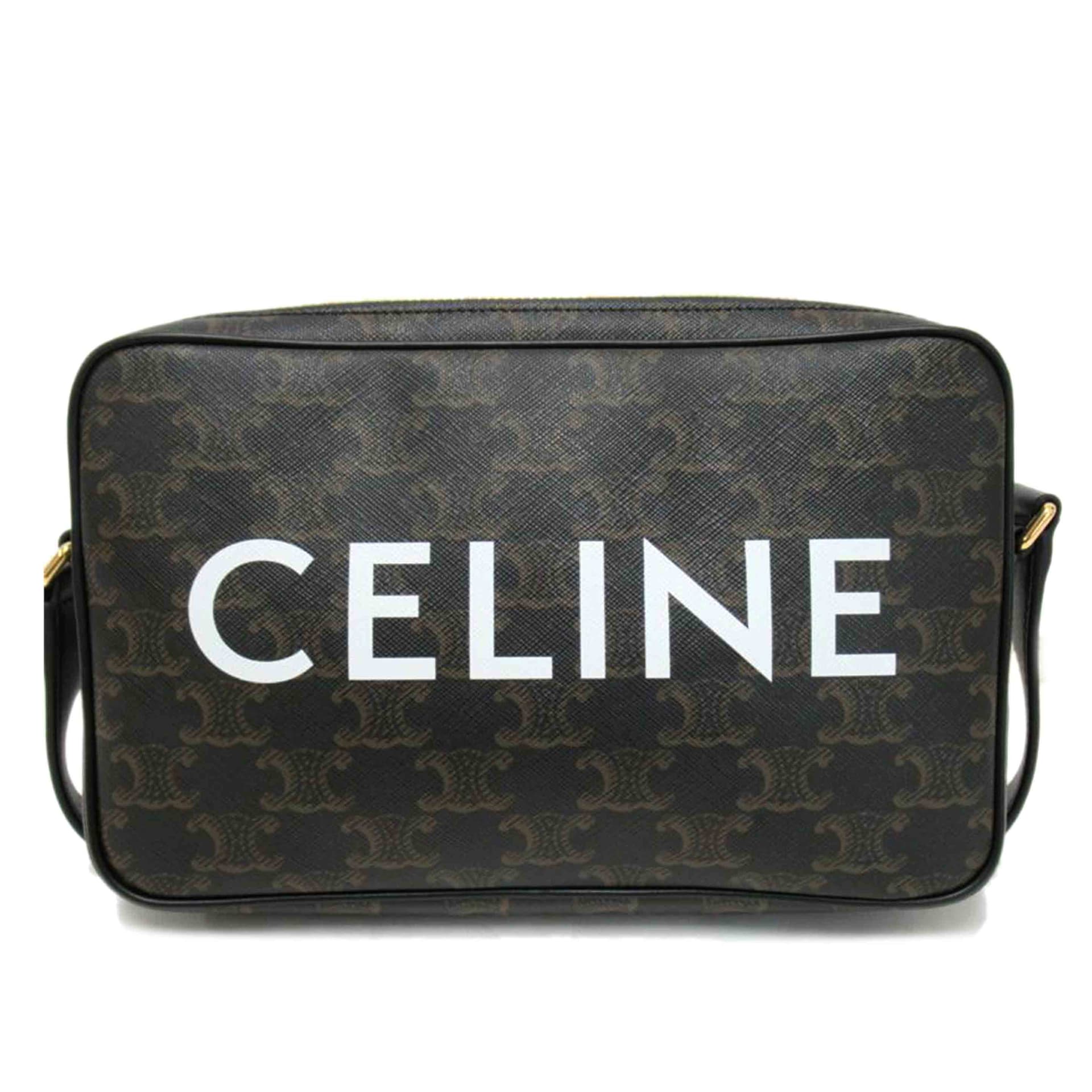 CELINE Shoulder Bag Triomphe 194502 U-C***** A Rank 63Used 194502 2