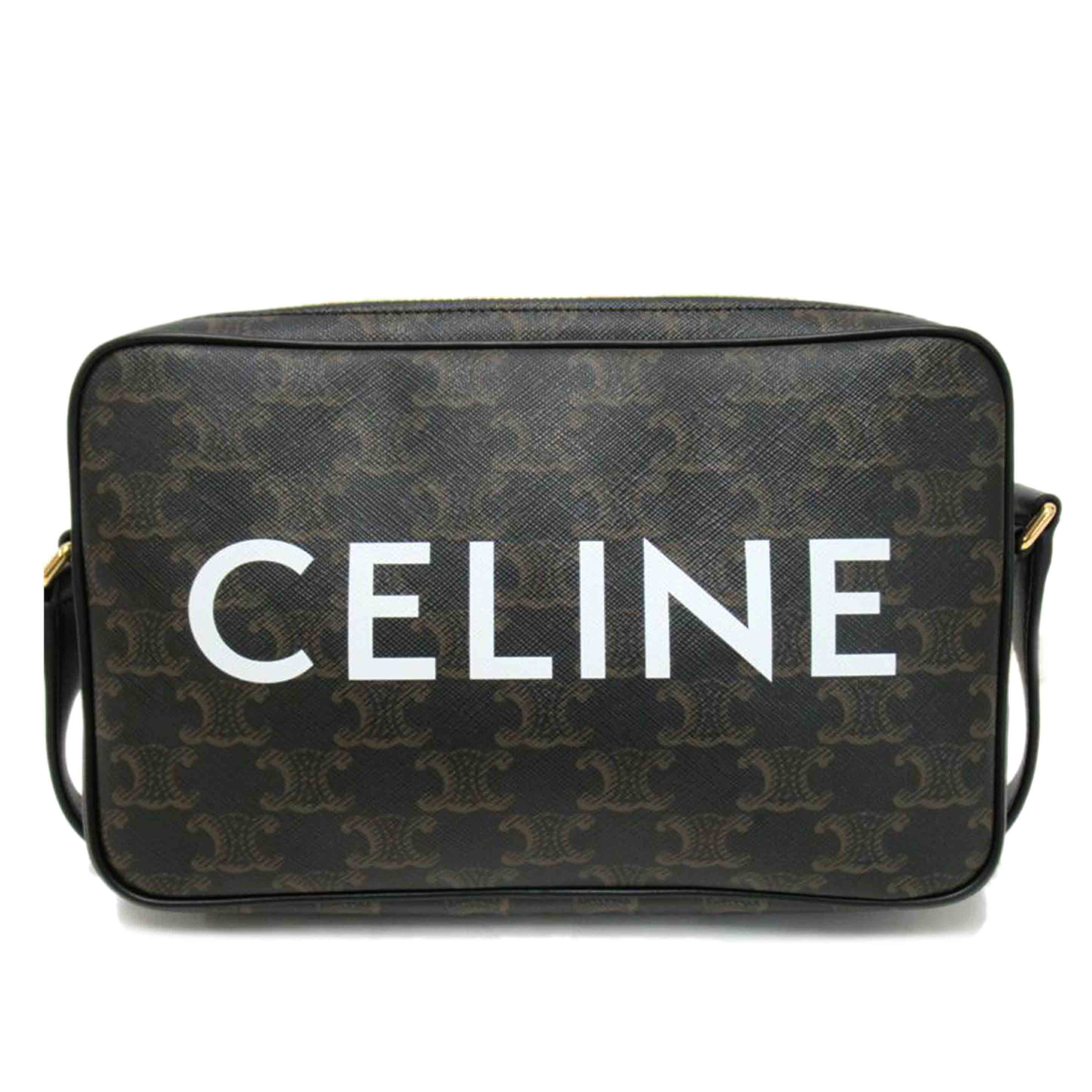 CELINE Shoulder Bag Triomphe 194502 U-C***** A Rank 63Used 194502 2