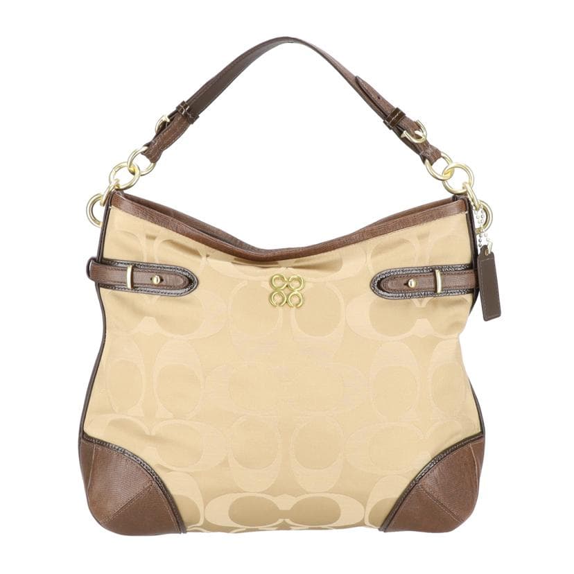 Coach Signature Semi-Shoulder Bag 16408 AB Rank 70 [Used] 16408 2
