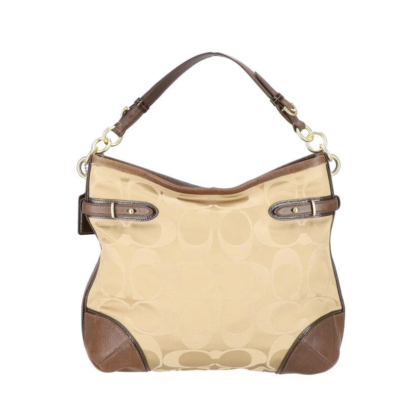 Coach Signature Semi-Shoulder Bag 16408 AB Rank 70 [Used] 16408 3