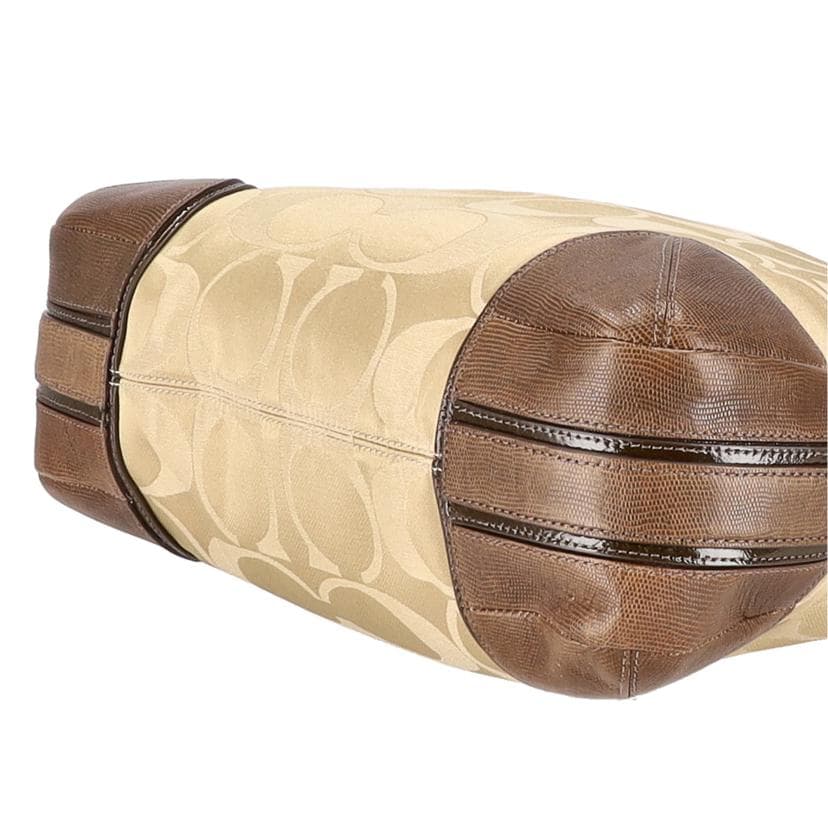 Coach Signature Semi-Shoulder Bag 16408 AB Rank 70 [Used] 16408 4