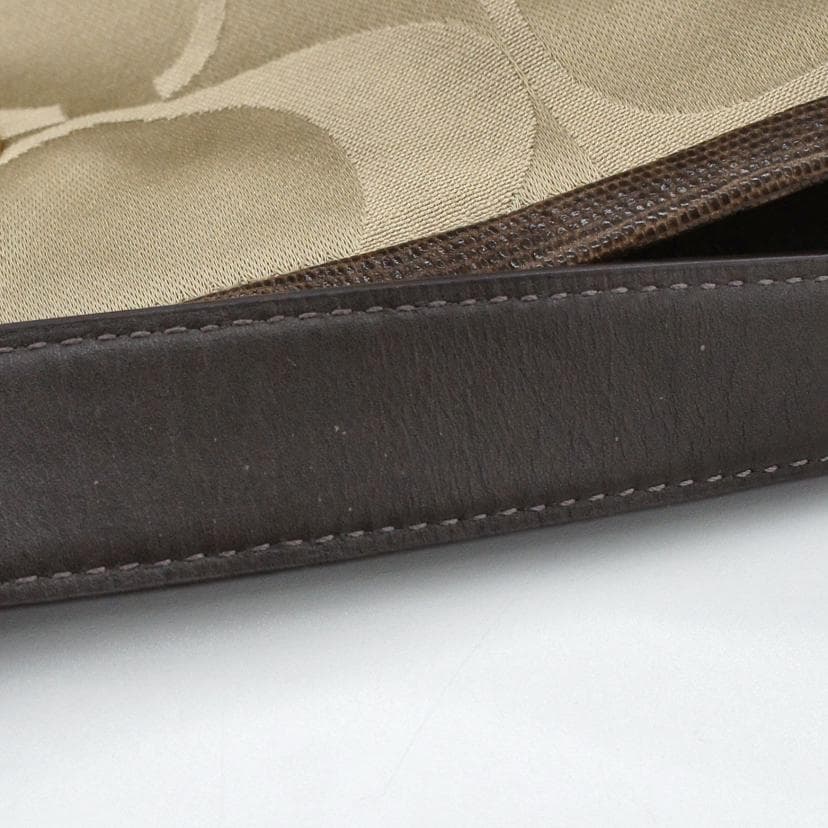 Coach Signature Semi-Shoulder Bag 16408 AB Rank 70 [Used] 16408 8