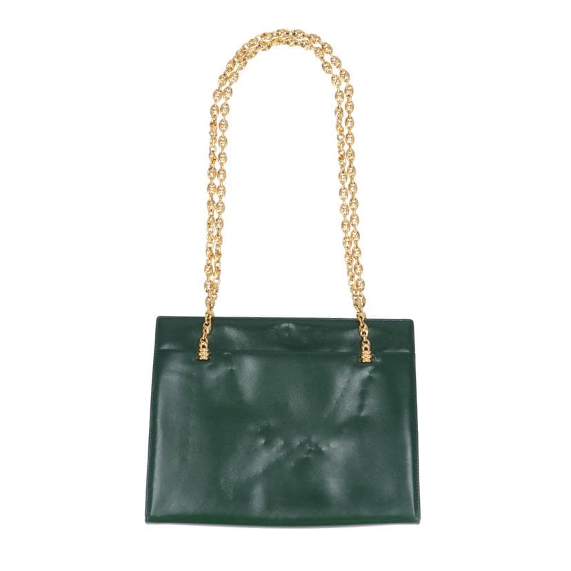 GUCCI Leather Chain Shoulder Bag 001********* AB Rank 78Used 001********* 2