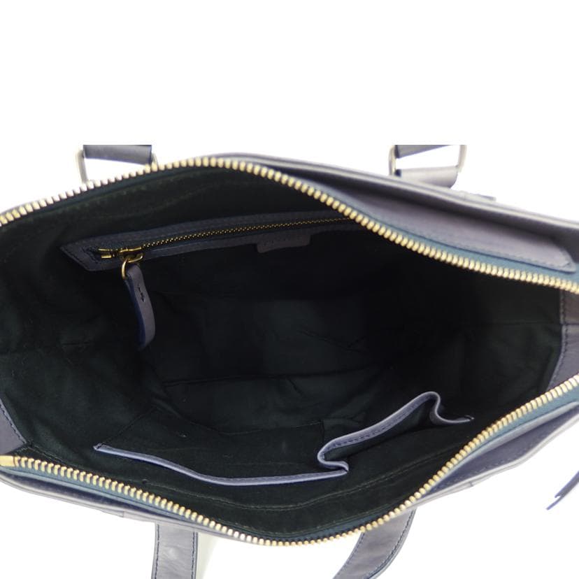 CELINE Studded Leather 2-Way Handbag Rank B 82Used 6