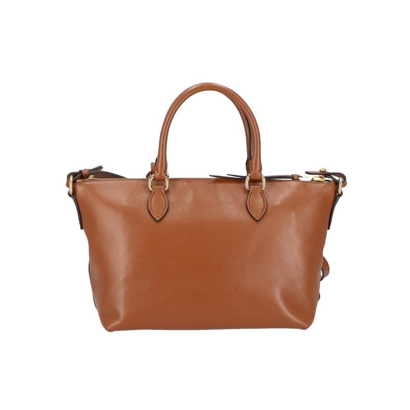 PRADA Embossed Logo Leather 2WAY Shoulder Bag 1BA211 Rank A 05 [Used] 1BA211 3