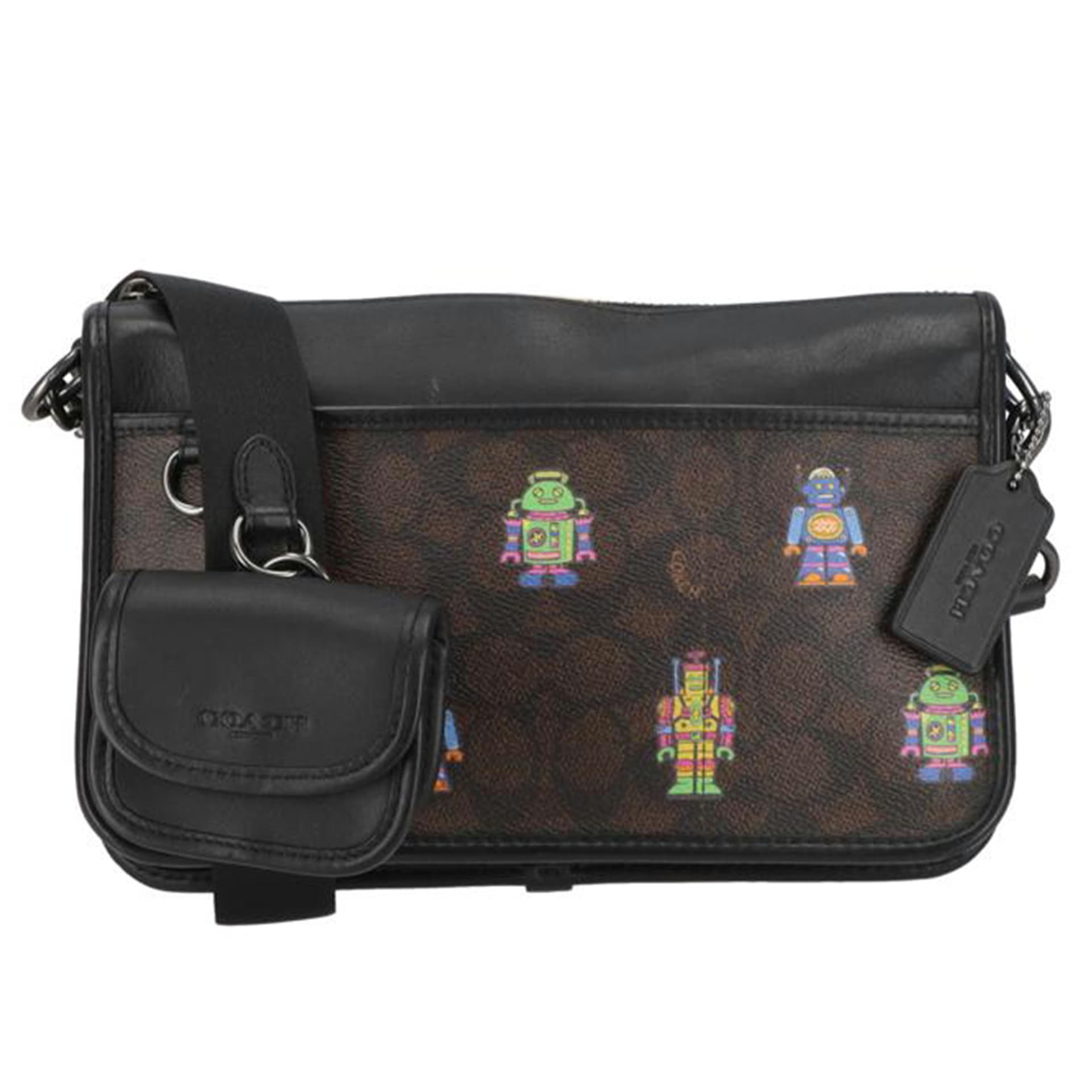 COACH Heritage Convertible Crossbody Signature × Robot CW341 H24** A Rank 2