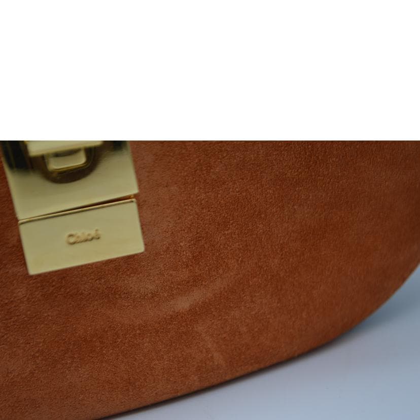 Chloe Drew Suede Leather Brown 3S1032-H51 03 ********** AB Rank 89 [Used] 10