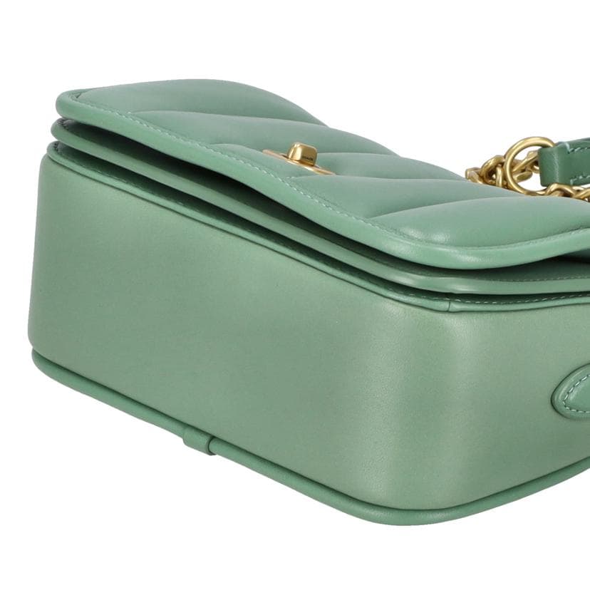 COACH Quilted Dinky 18 with Quilting C3843 B21** A Rank 06 [Used] C3843 4