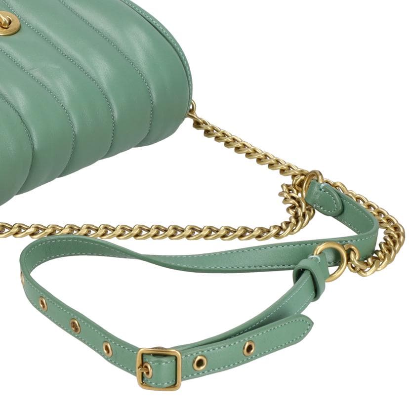 COACH Quilted Dinky 18 with Quilting C3843 B21** A Rank 06 [Used] C3843 5