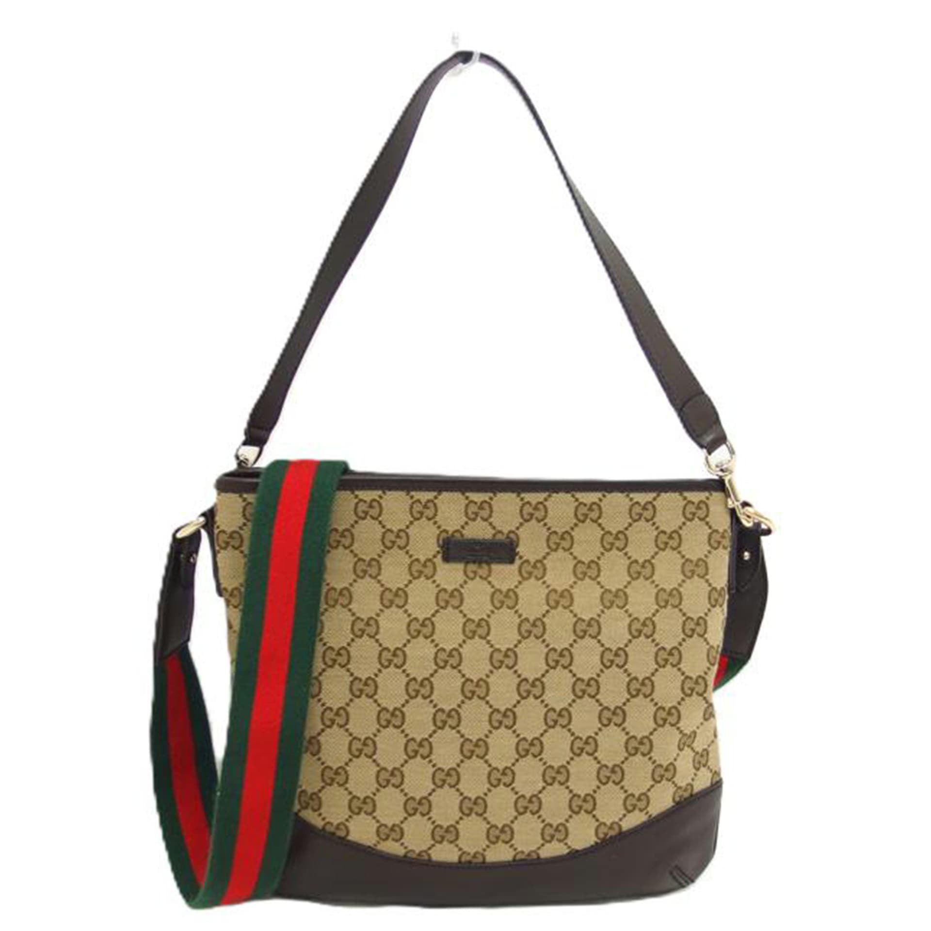 GUCCI GG Shoulder Bag Sherry Line 388927 525*** AB Rank 88Used 388927 2