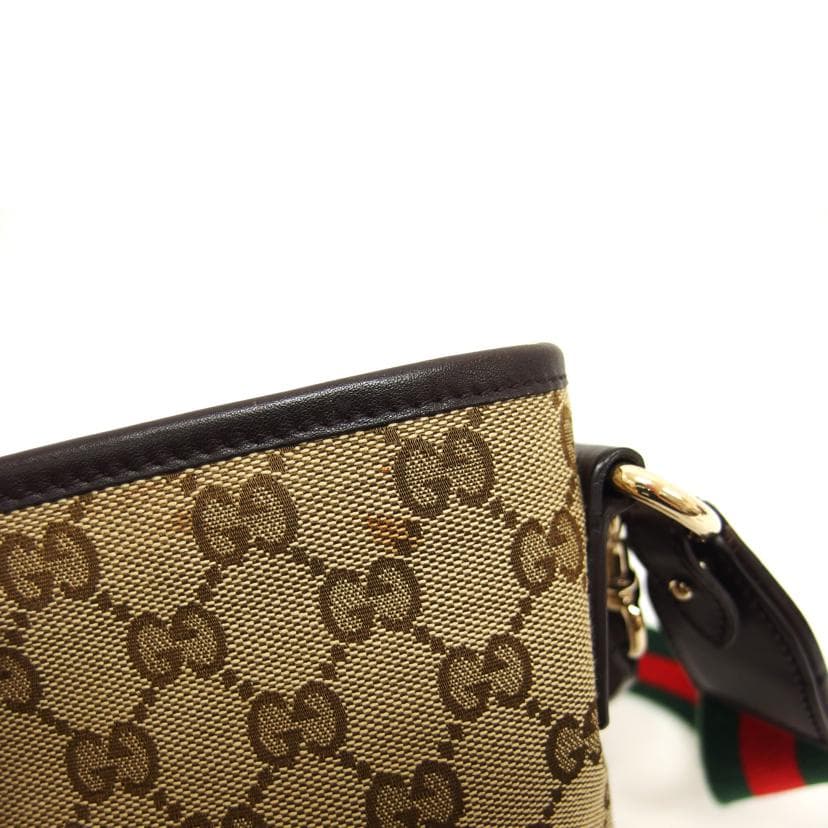 GUCCI GG Shoulder Bag Sherry Line 388927 525*** AB Rank 88Used 388927 11