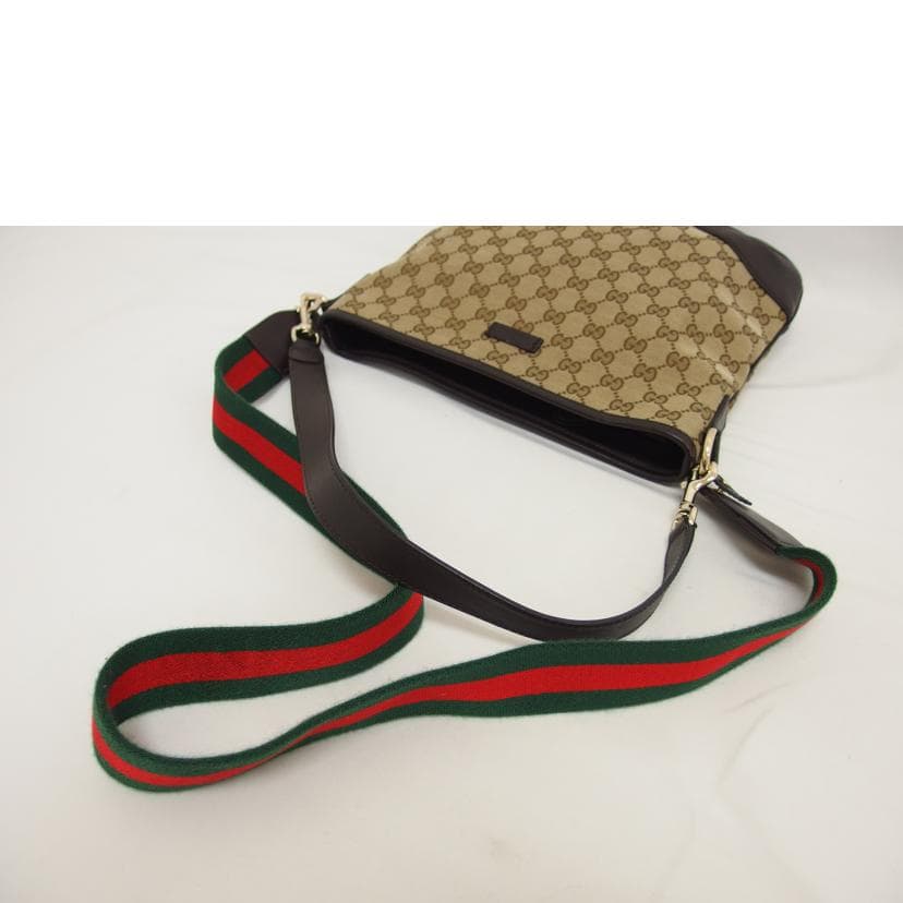 GUCCI GG Shoulder Bag Sherry Line 388927 525*** AB Rank 88Used 388927 5