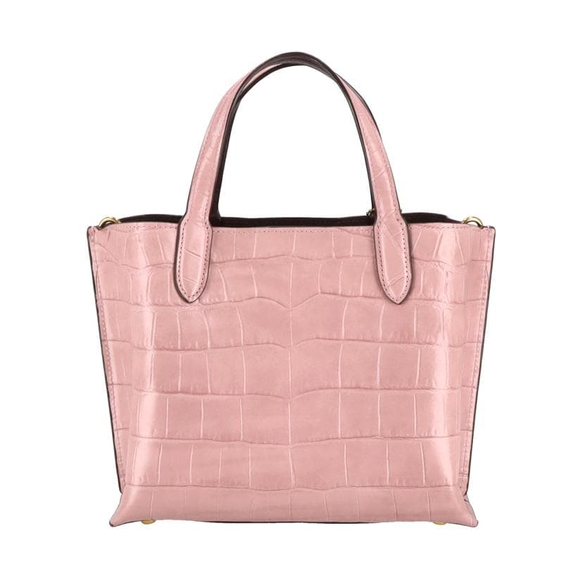 COACH Willow Tote 24 2WAY Bag Pink C8632 L21** A Rank 18Used C8632 3