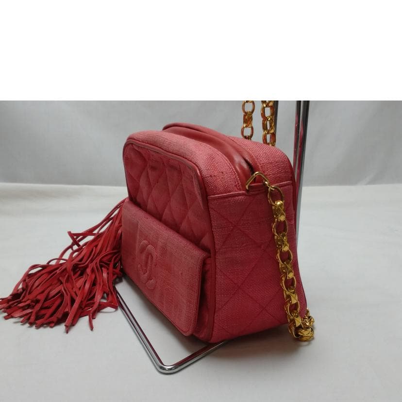 CHANEL Chanel Coco Mark Chain Shoulder Fringe E210602-8 198**** B Rank 52Used 3