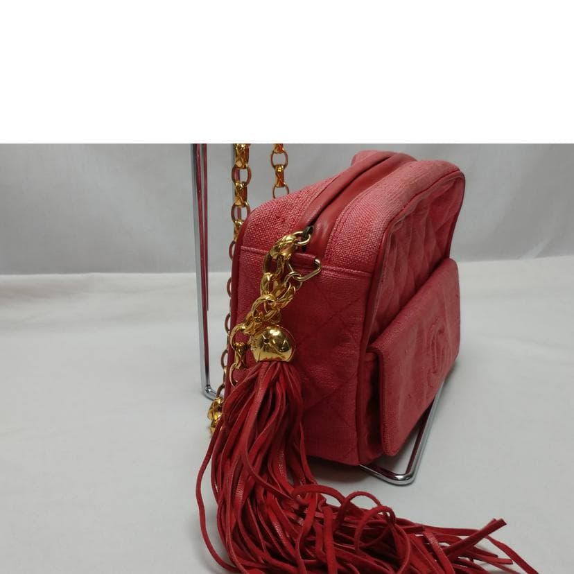 CHANEL Chanel Coco Mark Chain Shoulder Fringe E210602-8 198**** B Rank 52Used 4