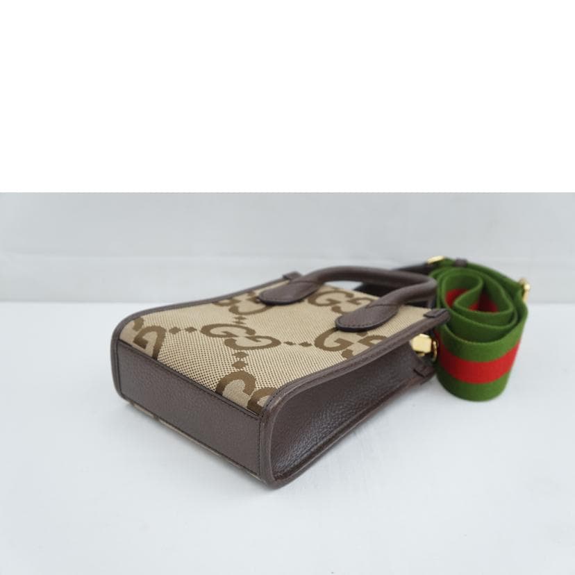 GUCCI Jumbo GG Mini Tote 699406 493*** A Rank 67Used 699406 6