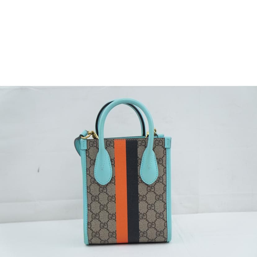 GUCCI Interlocking G Mini Handbag 671623 525*** A Rank 67Used 671623 3