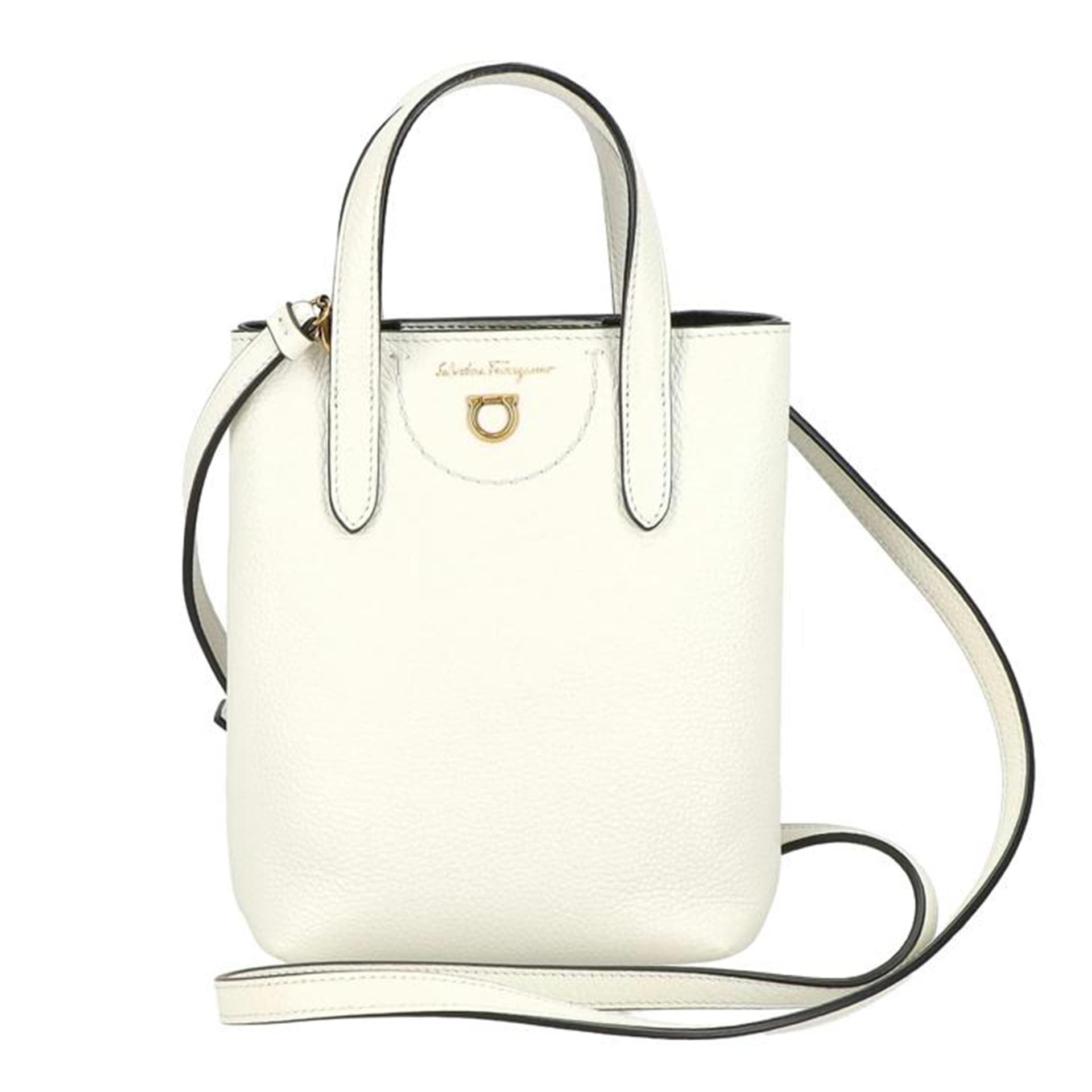 Salvatore Ferragamo 2-way bag Gancini GU-220024 AB rank 93used GU-220024 2