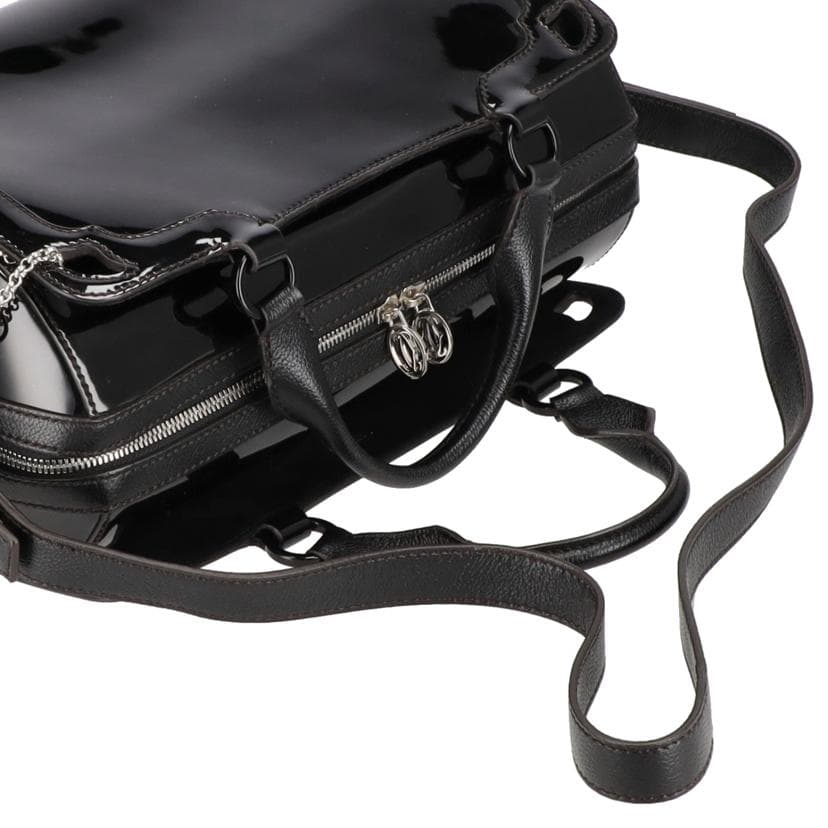 Cartier Marcello Patent Leather 2WAY Boston EU ** SA Rank 75 [Used] EU ** 4