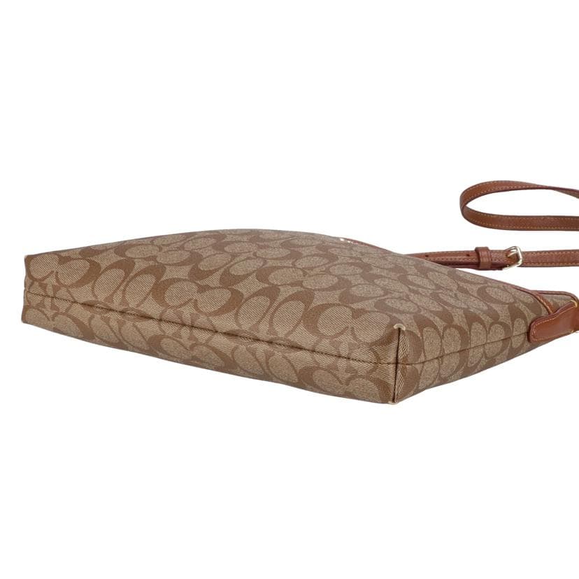 COACH PVC Signature Shoulder Bag F34938 B16** AB Grade 18 4