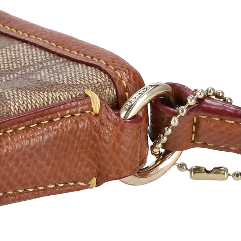 COACH PVC Signature Shoulder Bag F34938 B16** AB Grade 18 8