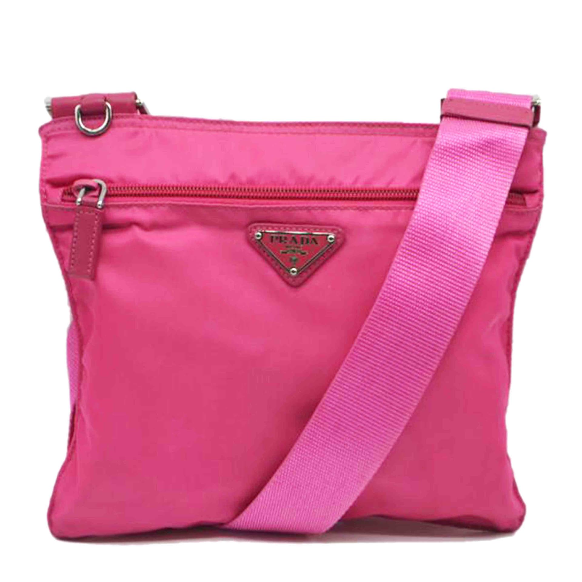 PRADA Tessuto Nylon Shoulder Fuchsia BT0420 158*** AB Rank 89 [Used] BT0420 2