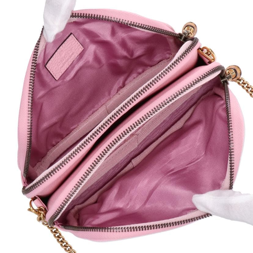 GUCCI GG Marmont Double G Bamboo Chain Shoulder Bag 772778 A Rank 09 [Used] 6