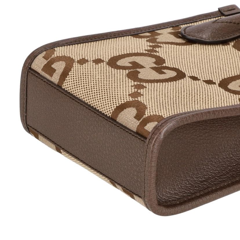 GUCCI Jumbo GG Mini Tote Bag 699406 493*** A Rank 09 [Used] 699406 3