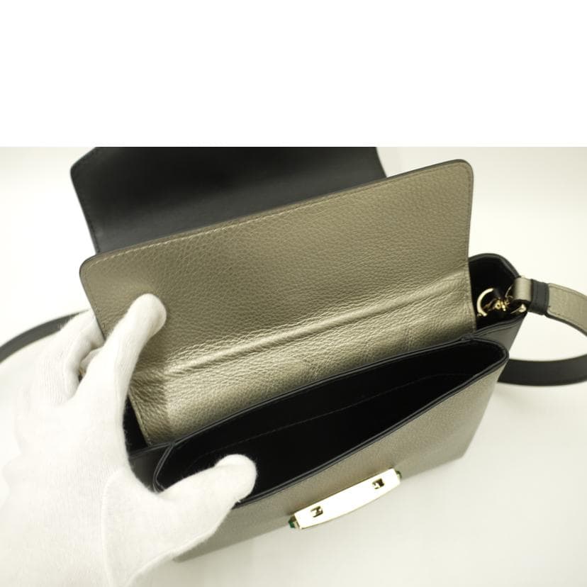 BVLGARI Bulgari Serpenti Viper 3-way Handbag Gray Rank A 69 [Used] 7